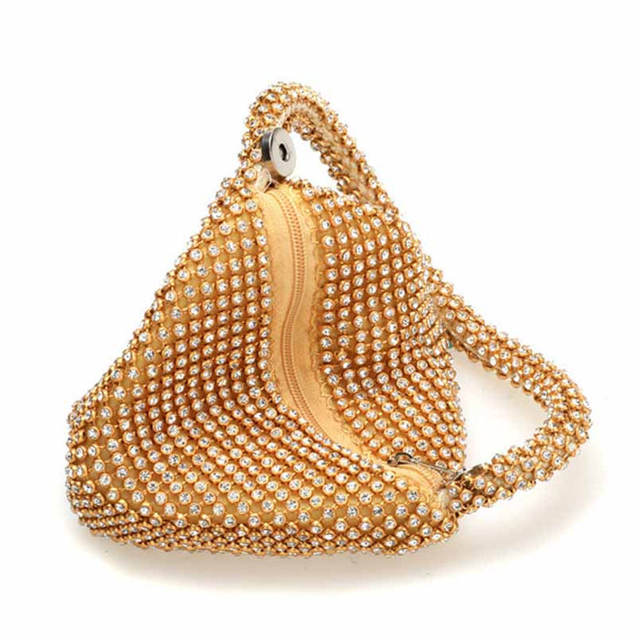 1920s Party Prom Wedding Clutch Rhinestone Evening Bags Sparkly Glitter Purse
