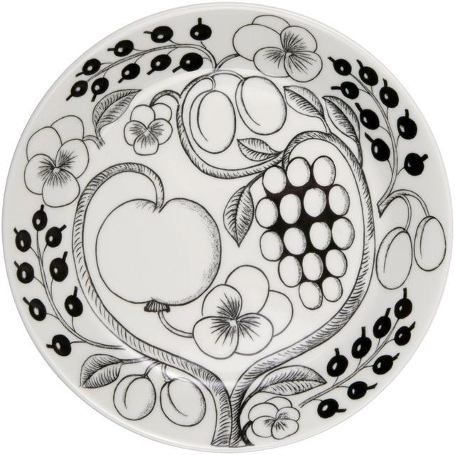 Arabia Paradise Plate 21 cm, black - Soposopo