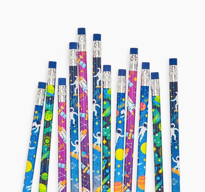 Astronaut Graphite Pencils - Set of 12