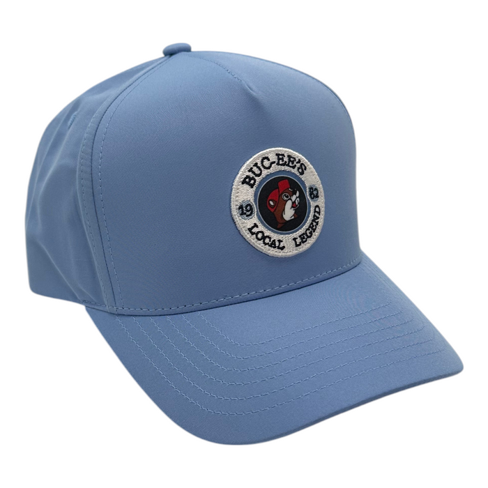 Buc-ee’s Velcro Strap Hat - Light Blue Local Legend