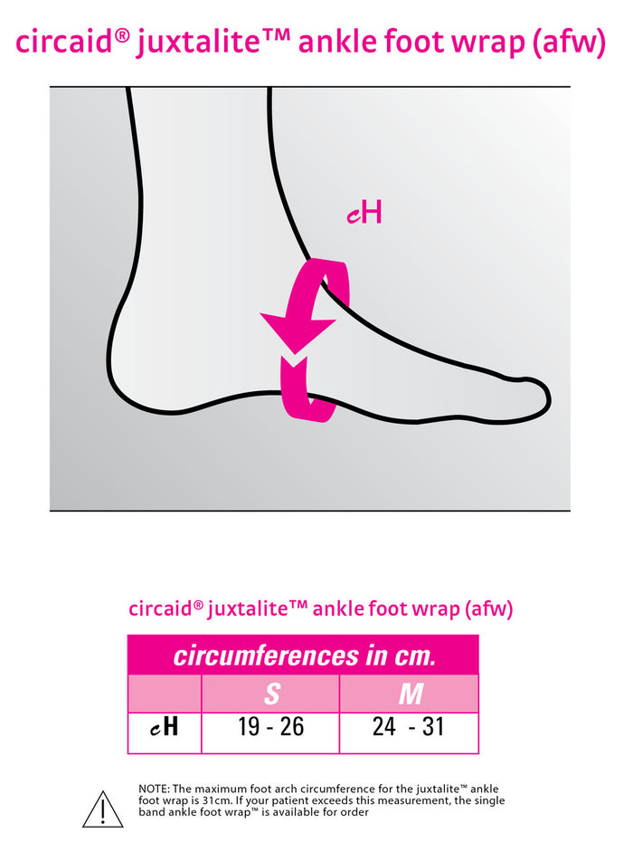 CircAid JuxtaLite Ankle- Foot Wrap