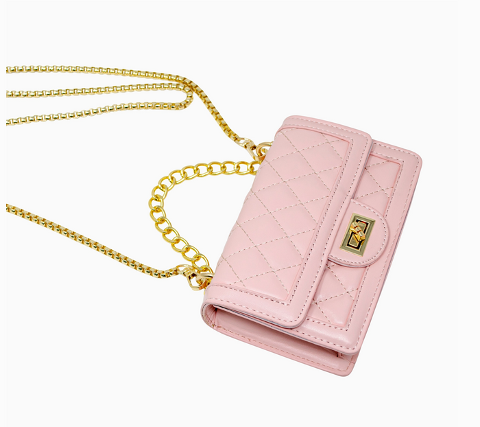 Classic Quilted Large Flap Handbag