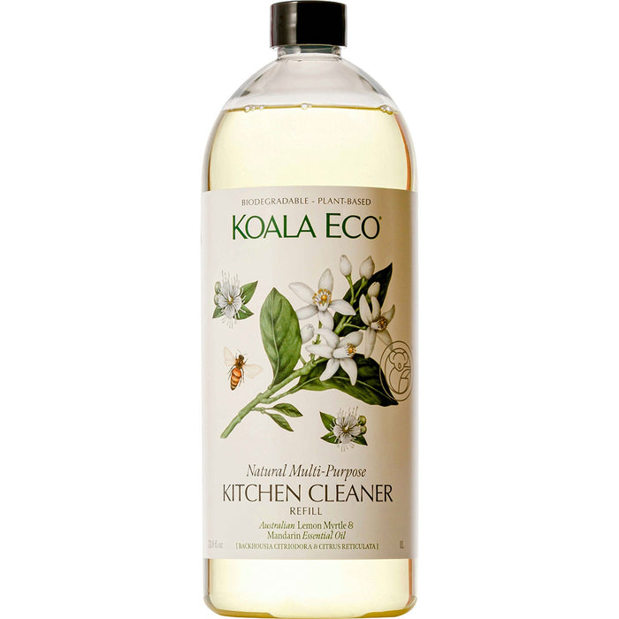 KOALA ECO Multi-Purpose Kitchen Cleaner Lemon Myrtle & Mandarin 1L - L'Organic