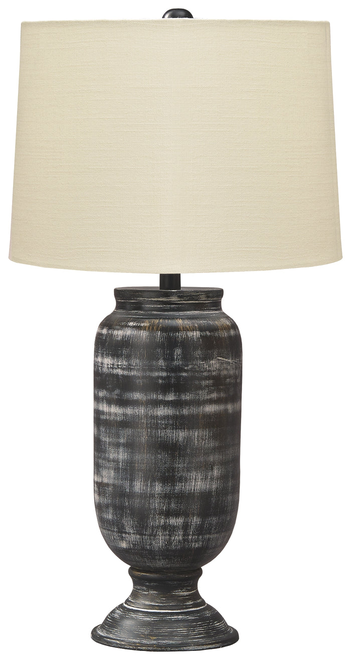 Mandelina L207414 Black Metal Table Lamp 1CN