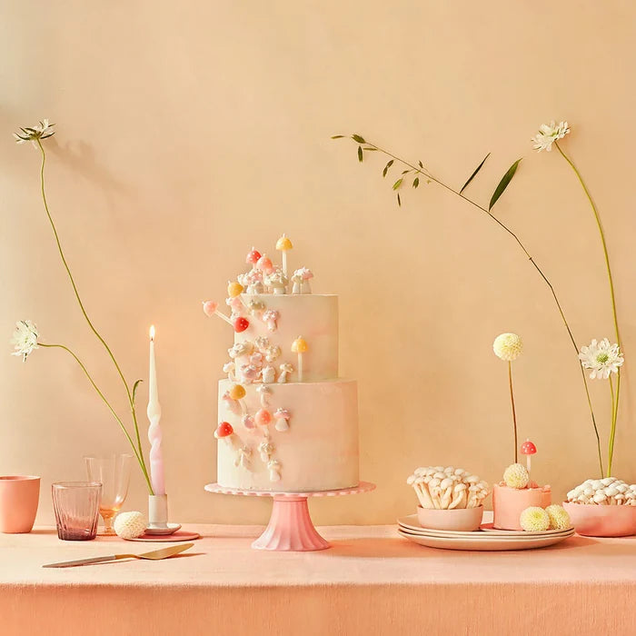 Mushroom Birthday Candles