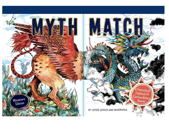 Myth Match Miniature: A Fantastical Flipbook of Extraordinary Beasts