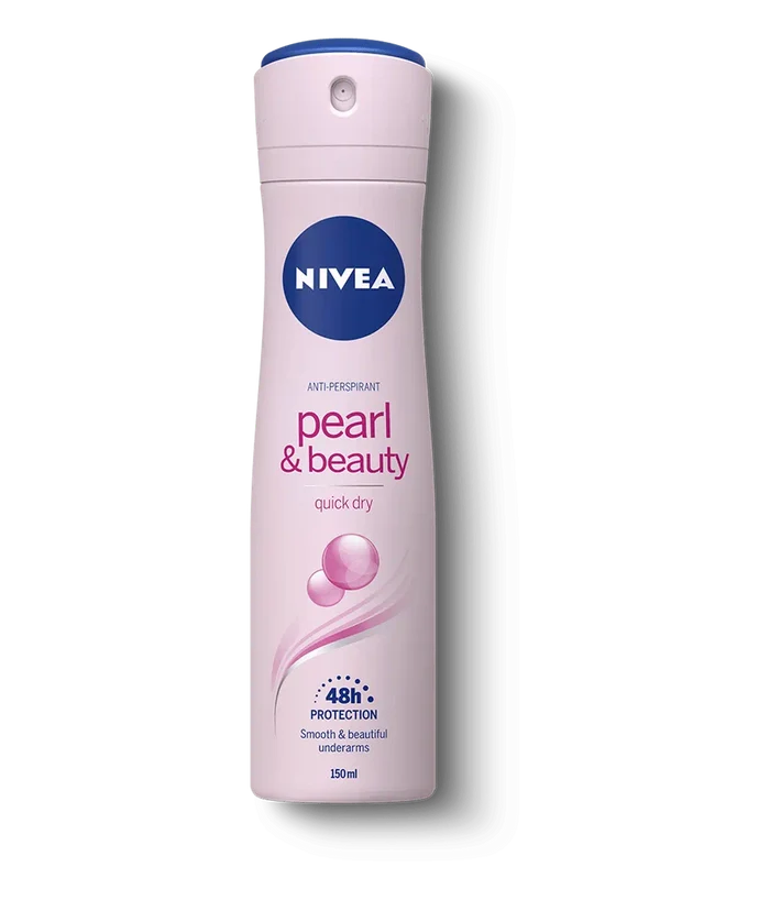 Nivea Pearl & Beauty Anti-Perspirant Body Spray, 150 ml