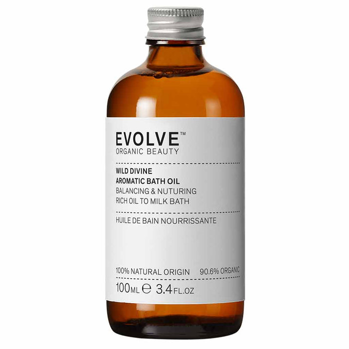 Outlet Evolve Organic Beauty Wild Divine Aromatic Bath Oil Kylpyöljy 100ml