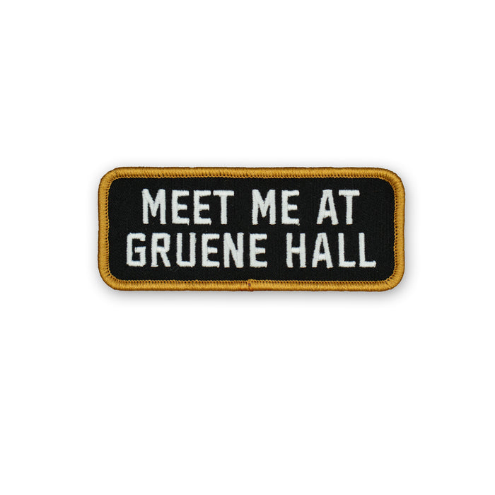 Oxford Pennant x Gruene Hall Meet Me at Gruene Hall Patch