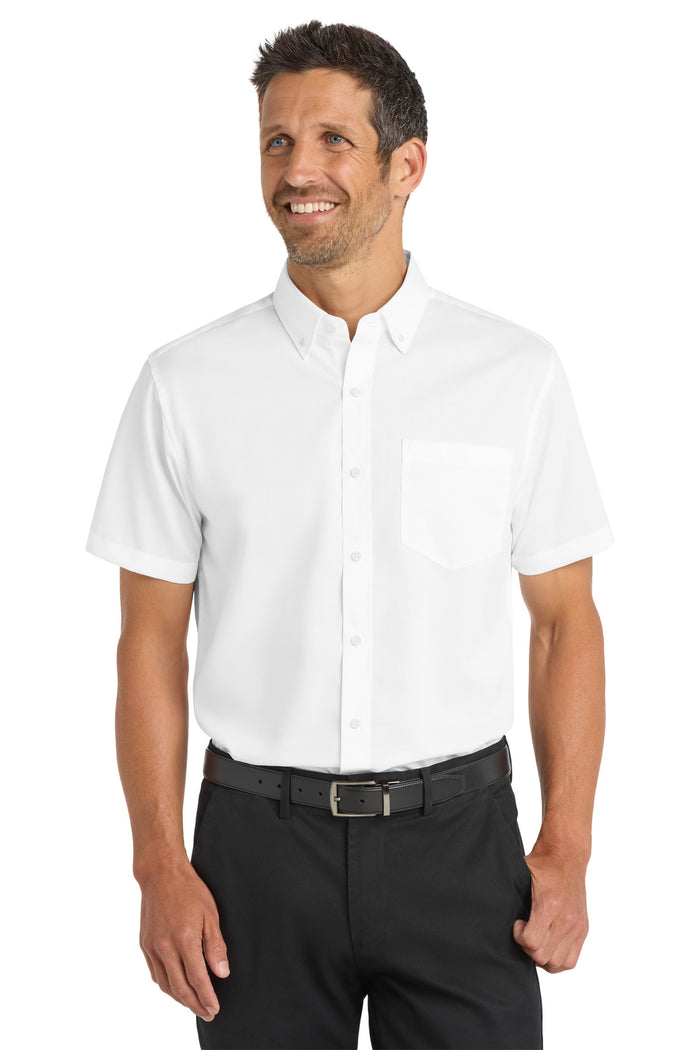 Port Authority ® Short Sleeve SuperPro ™ Twill Shirt. S664