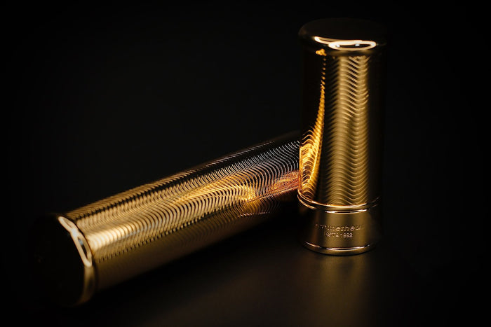 Prometheus Single Cigar Tube - Gold (H-TUBE-TG)