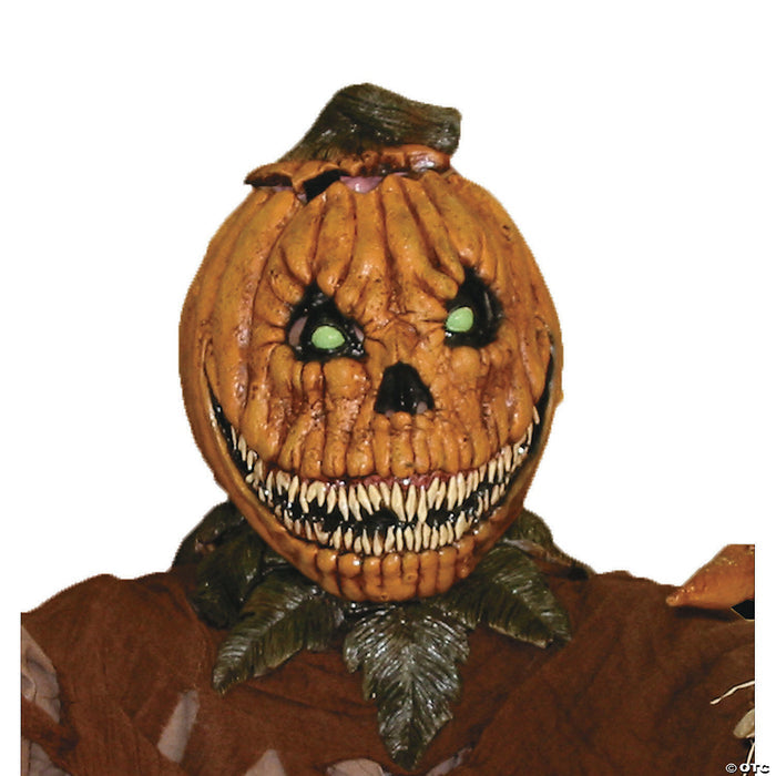 Pumpkin rot latex mask