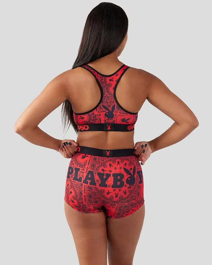 Women PSD Playboy Paisely Shorts