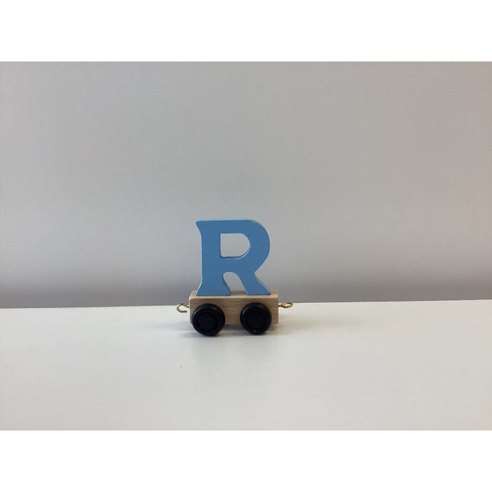 Wooden Name Train Letter R