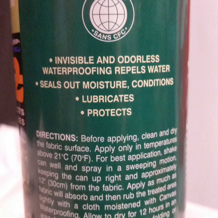World Famous UVX-2 Canvas Waterproofing Spray 350g