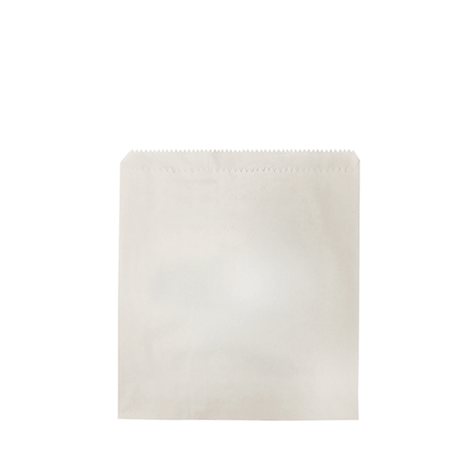 1 Square White GPL Paper Bag - Pack of 500
