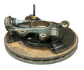 12-15 JEEP GRAND CHEROKEE SRT REAR LEFT BREMBO ROTOR KNUCKLE HUB OEM 04877113AB