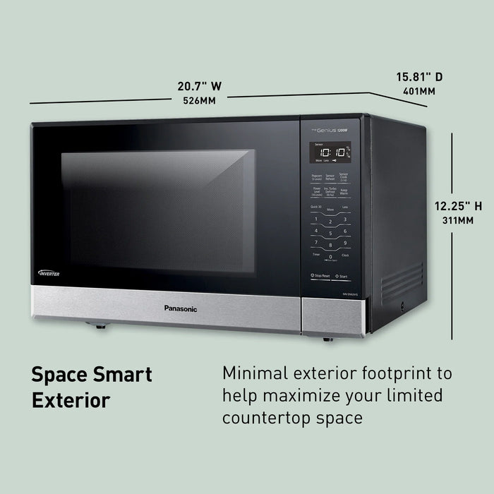 1.2 cu. ft. Inverter Microwave 1200W - NN-SN65HS