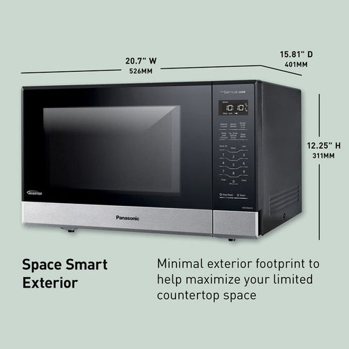 1.2 cu. ft. Inverter Microwave 1200W - NN-SN65HS