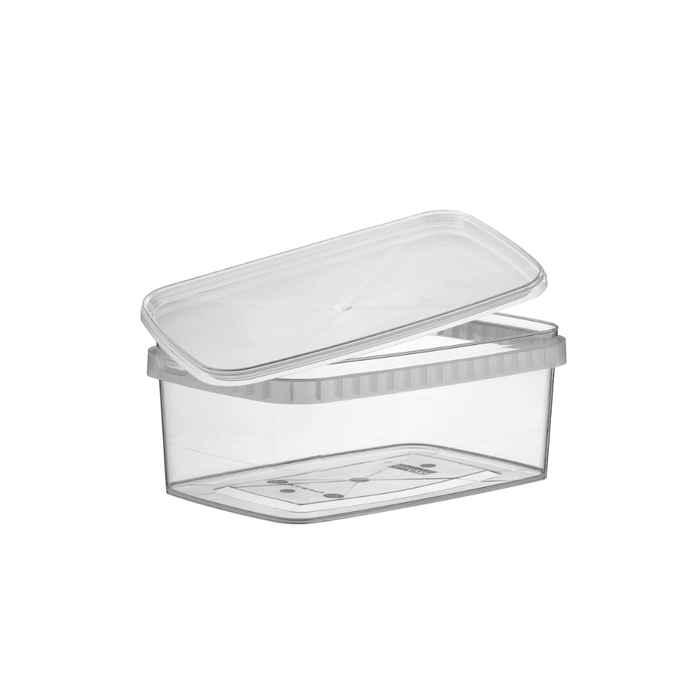 1200mL Rectangle Tamper Proof Container Combo Pack - TEM IMPORTS™