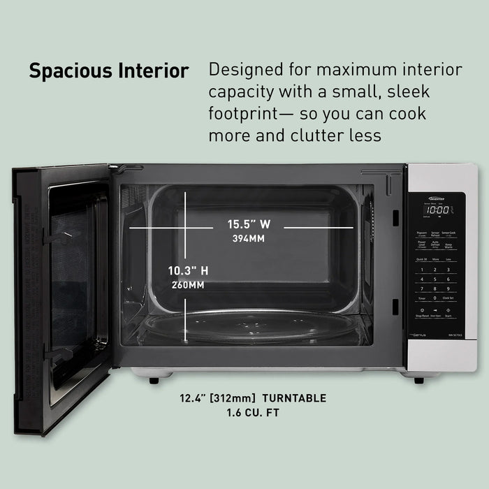 1.6 cu. ft. Inverter Microwave, 1200W - NN-SC73LS