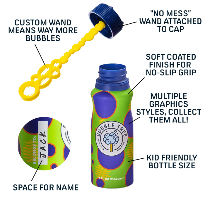 2 Liter 3 Bottle Refillable Bubble System