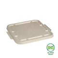 3/4/5-Compartment Natural Plant Fibre Takeaway Lid - 300pcs/Ctn - TEM IMPORTS™