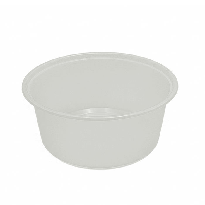 40oz/1200mL Premium Round Clear Frosted Bowl - TEM IMPORTS™