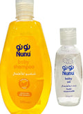نونو شامبو 500مل + زيت 50مل عرض - Nunu Baby Shampoo and Baby Oil Set