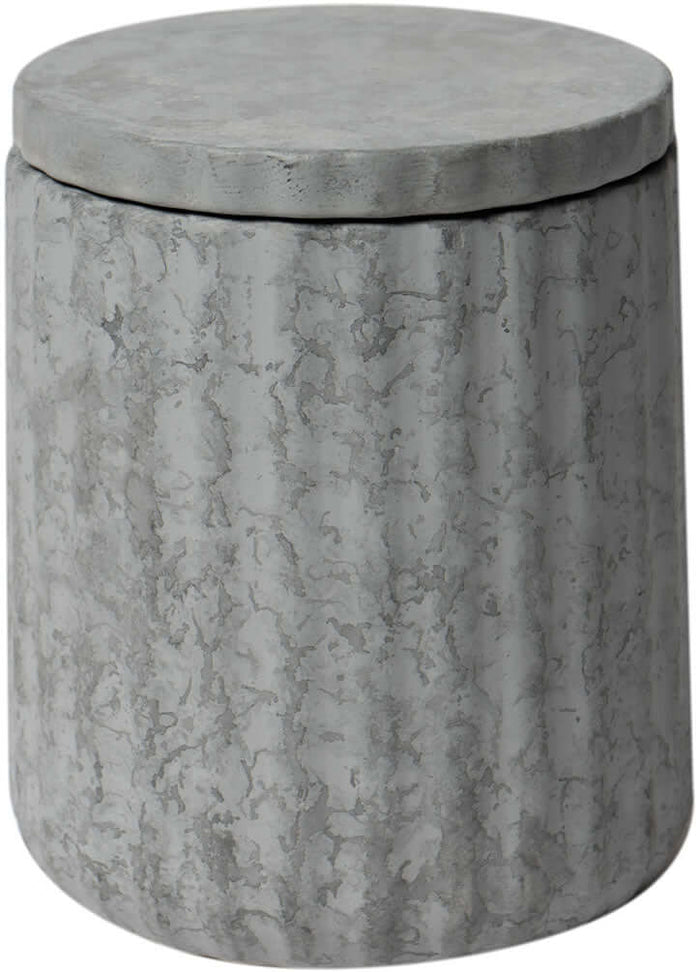 ABCO1001 5-Piece Solid Concrete Gray Matte Bathroom Accessory Set - Alfi brand