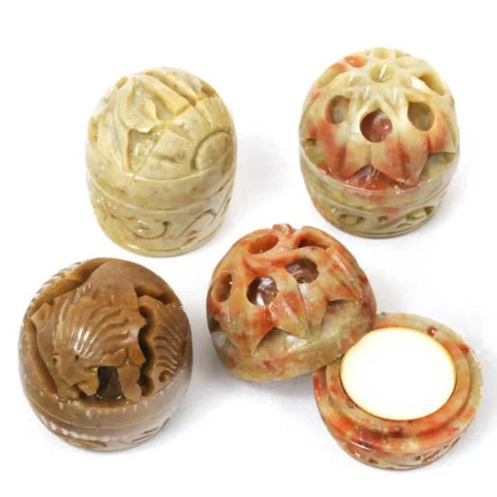 Aphrodesia Solid Perfume in Hand Carved Stone Jar