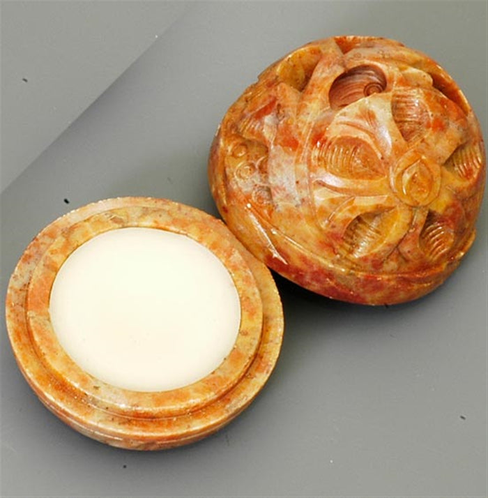 Aphrodesia Solid Perfume in Hand Carved Stone Jar