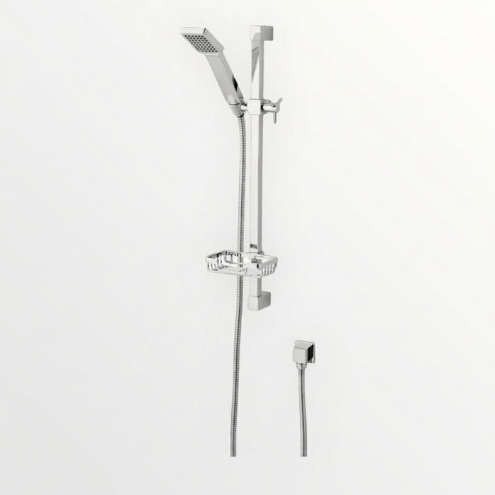 Aquatia Adjustable Shower Raiser Rail with Multi Function Handset