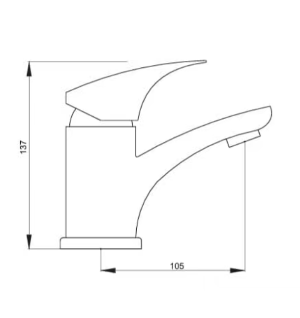 Aquatica Cambridge Basin Mixer - All Pressure