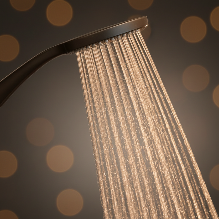 Aquatica Goccia Black Single Spray Handshower Set