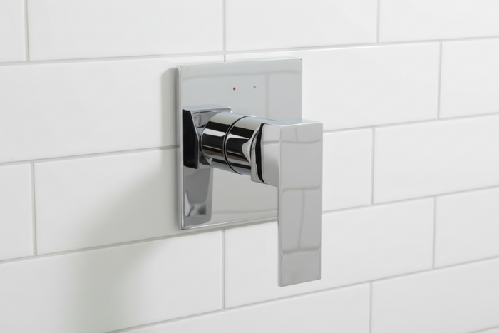 Aquatica Oblio Shower Mixer Chrome - Mains Pressure