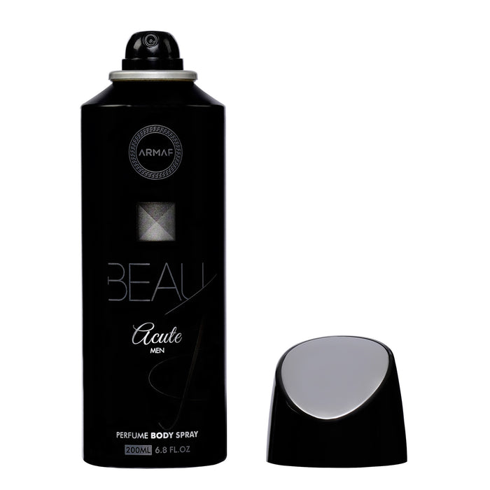 Armaf Club De Nuit Intense Man & Beau Acute Deodorants for Men - 200ML Each (Pack of 2)