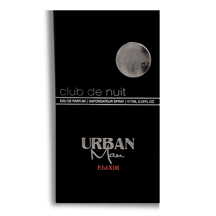 Armaf Club de Nuit Urban Man Elixir Eau De Parfum (EDP) 7ML Fragrance for Men - Trial Pack