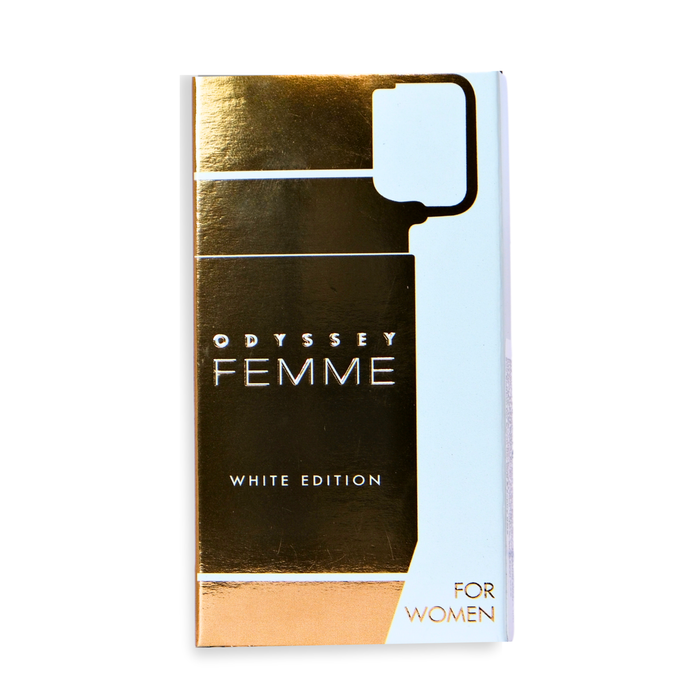 Armaf Odyssey Femme White Edition Eau De Parfum (EDP) 7ML - Fragrance for Women - Trial Pack