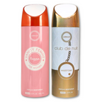 Armaf Vanity Femme Essence & Club De Nuit Milestone Deodorants for Women & Unisex 200ML Each (Pack of 2)