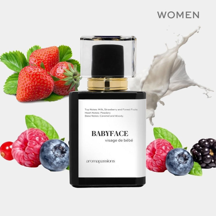 BABYFACE | Inspired by MELANIE MARTINEZ CRY BABY PERFUME MILK | Cry Baby Perfume Milk Dupe Pheromone Perfume - aromapassions