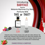 BABYFACE | Inspired by MELANIE MARTINEZ CRY BABY PERFUME MILK | Cry Baby Perfume Milk Dupe Pheromone Perfume - aromapassions