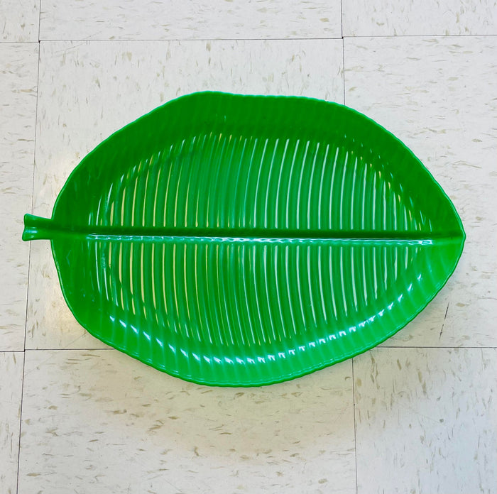 BANANA LEAF PLATE DESIGN 14.5" small