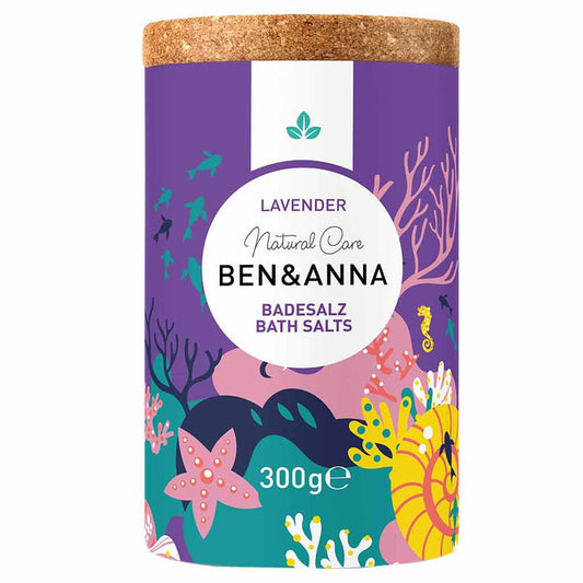 Ben & Anna Bath Salt Kylpysuola Lavender 300g