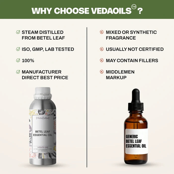 Why to choose Betel Leaf Essential Oil