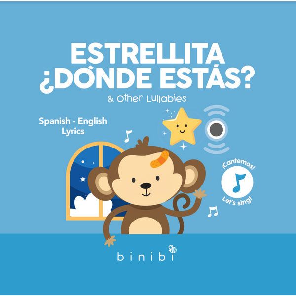 Binibi ¿Estrellita Dónde Estás? & Other Lullabies Happy Monkey Baby & Kids