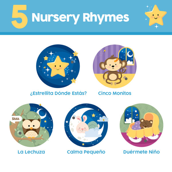 Binibi ¿Estrellita Dónde Estás? & Other Lullabies Happy Monkey Baby & Kids