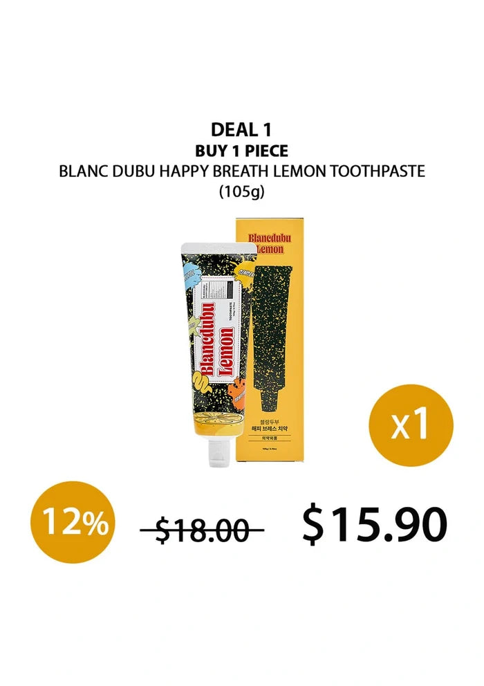 (BUY 1) BLANC DUBU TOOTHPASTE