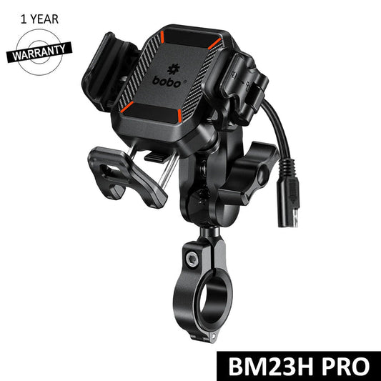 BOBO BM23H PRO bike phone holder
BOBO BM23H PRO charging phone holder
BOBO BM23H PRO universal phone mount