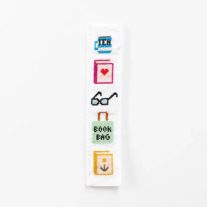 Bookish Cross Stitch Bookmark Kit